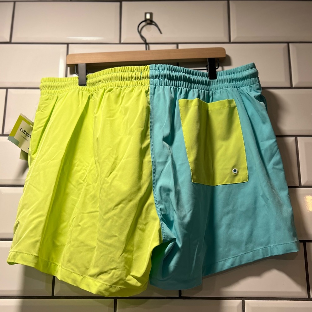 Mens Colorblock Crown & Ivy Swimsuit